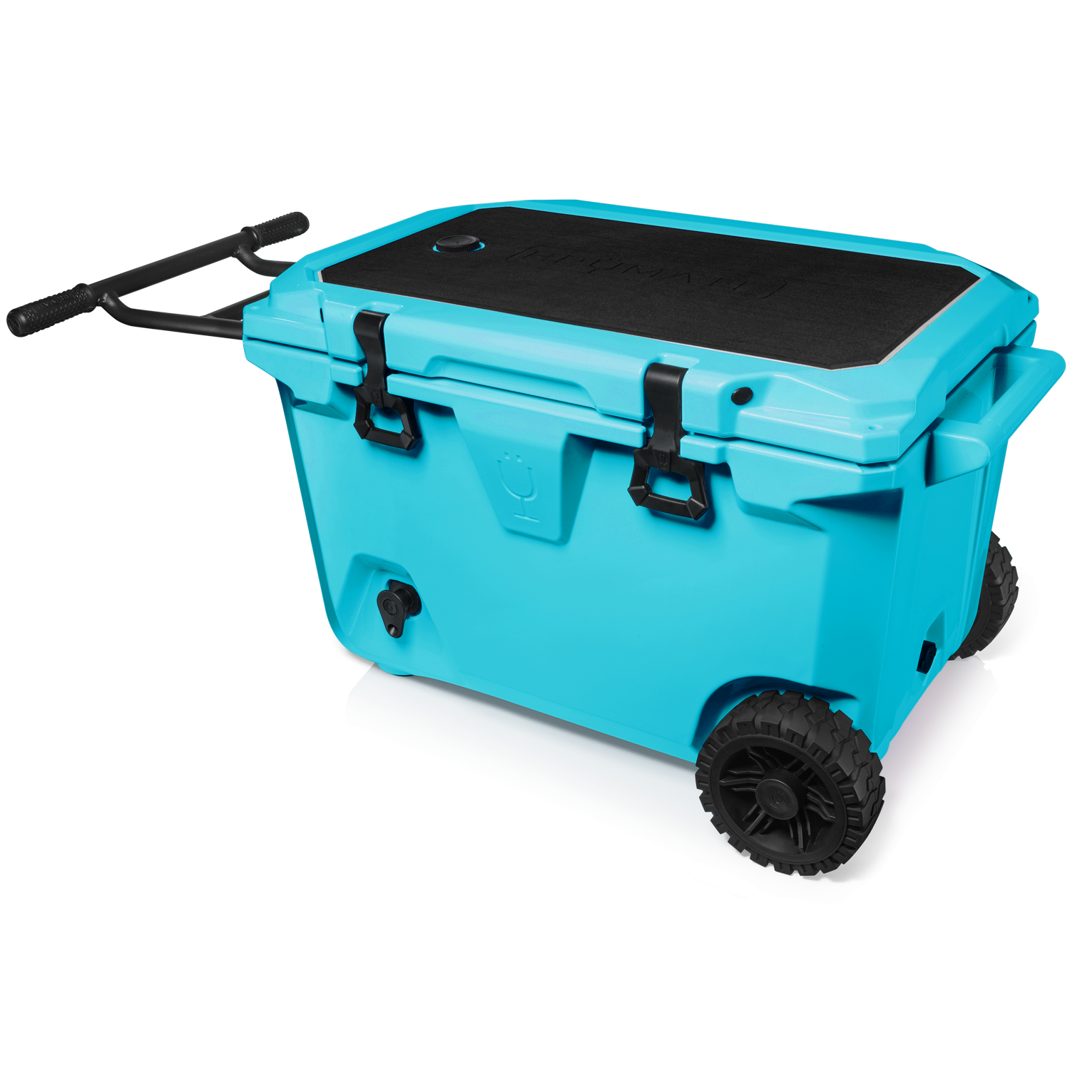 Br Tank 55-Quart Rolling Cooler