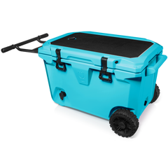 Br Tank 55-Quart Rolling Cooler
