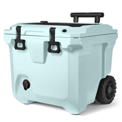 Br Tank 35-Quart Rolling Cooler