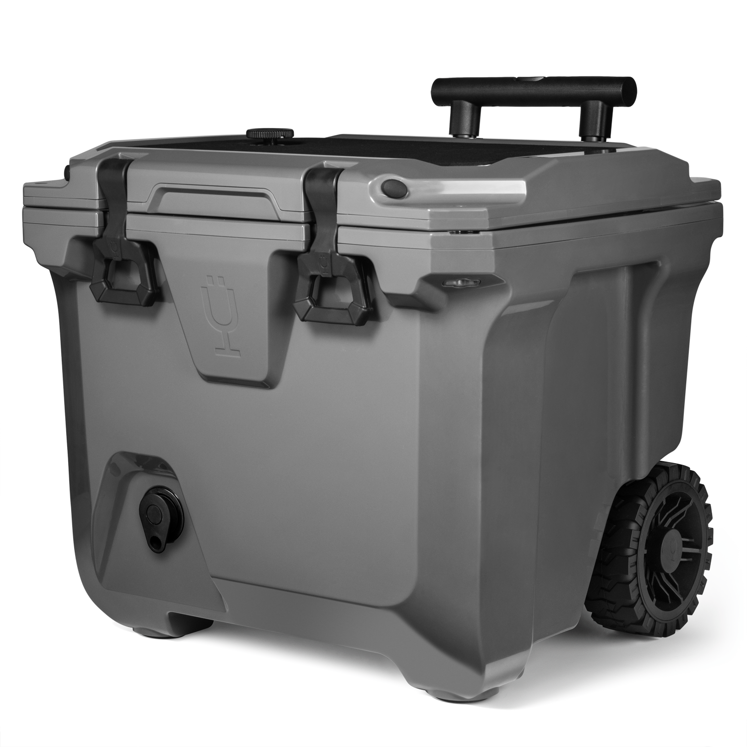 Br Tank 35-Quart Rolling Cooler