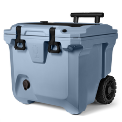 Br Tank 35-Quart Rolling Cooler
