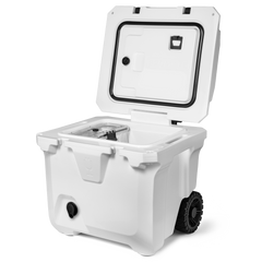 Br Tank 35-Quart Rolling Cooler