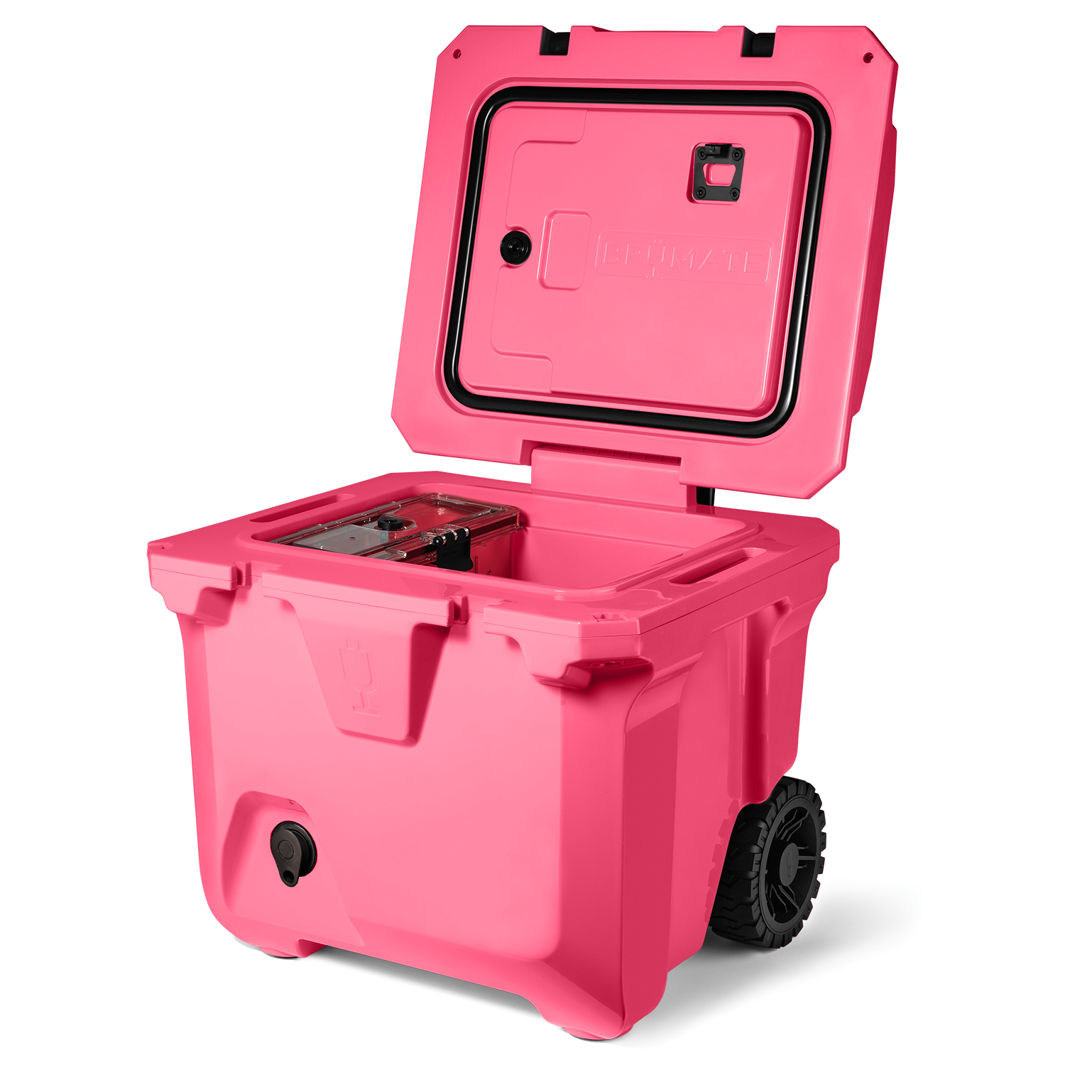 Br Tank 35-Quart Rolling Cooler