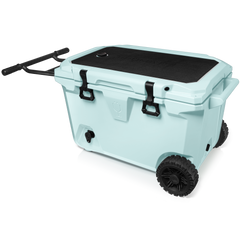 Br Tank 55-Quart Rolling Cooler