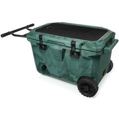 Br Tank 55-Quart Rolling Cooler