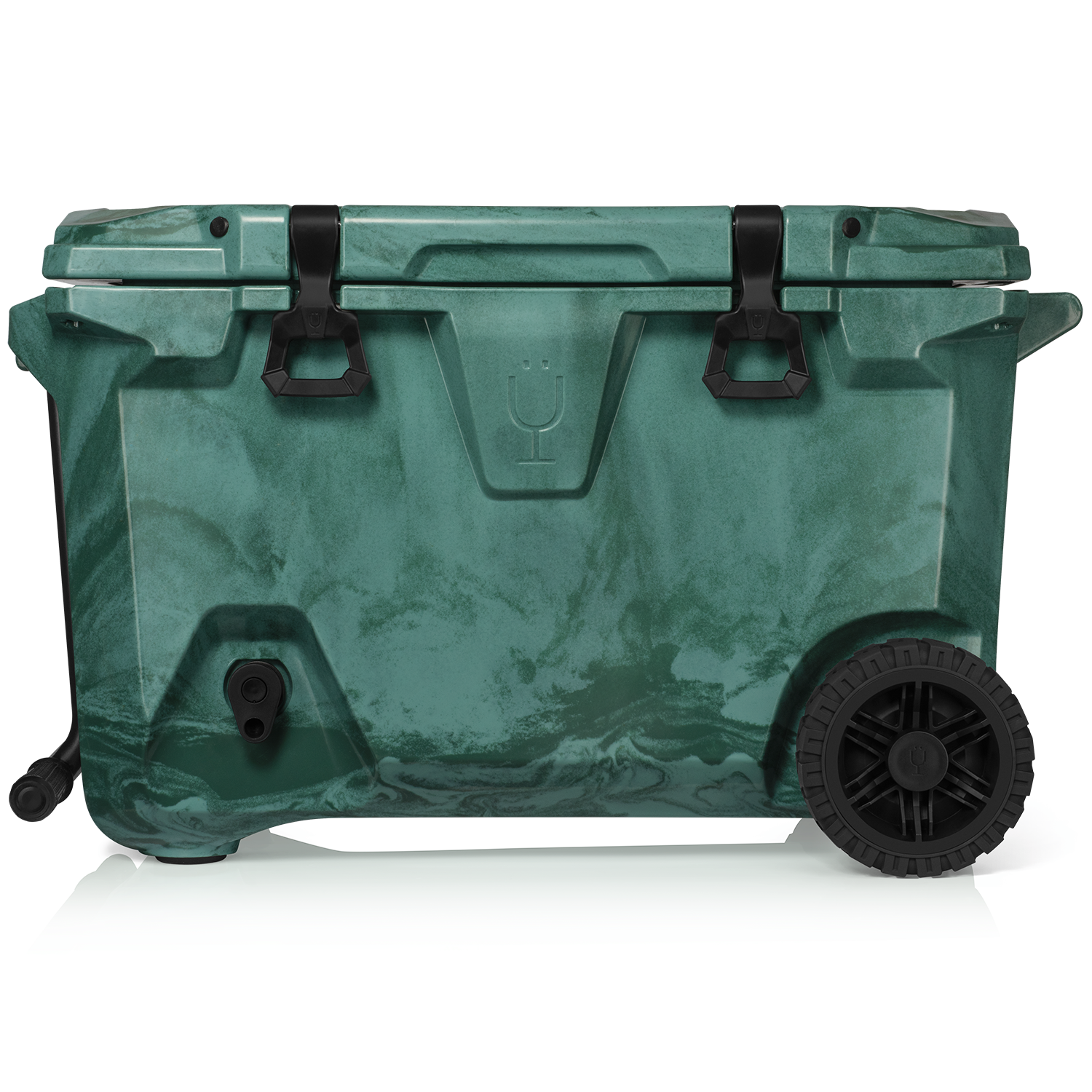 Br Tank 55-Quart Rolling Cooler