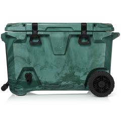 Br Tank 55-Quart Rolling Cooler
