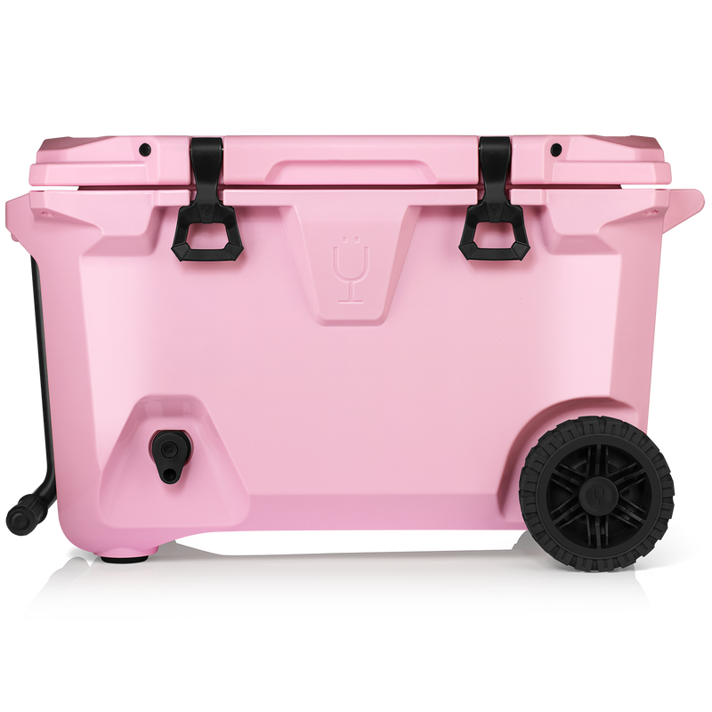 Br Tank 55-Quart Rolling Cooler | Blush