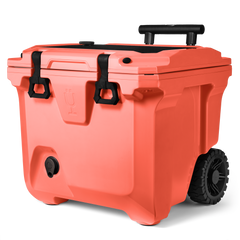 Br Tank 35-Quart Rolling Cooler