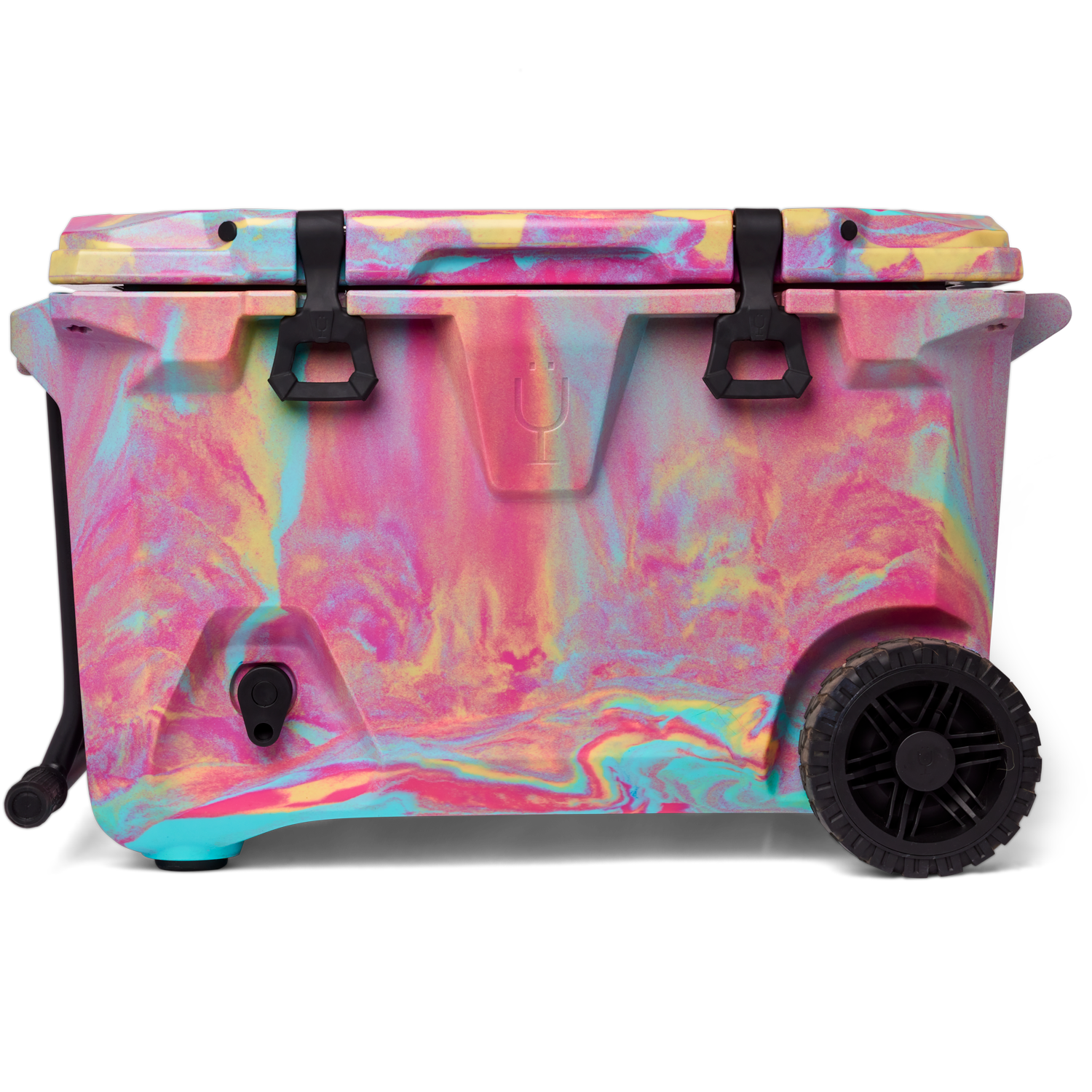 Br Tank 55-Quart Rolling Cooler