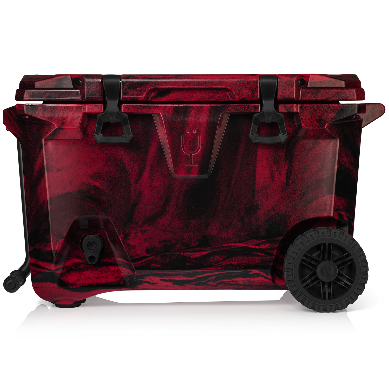 Br Tank 55-Quart Rolling Cooler