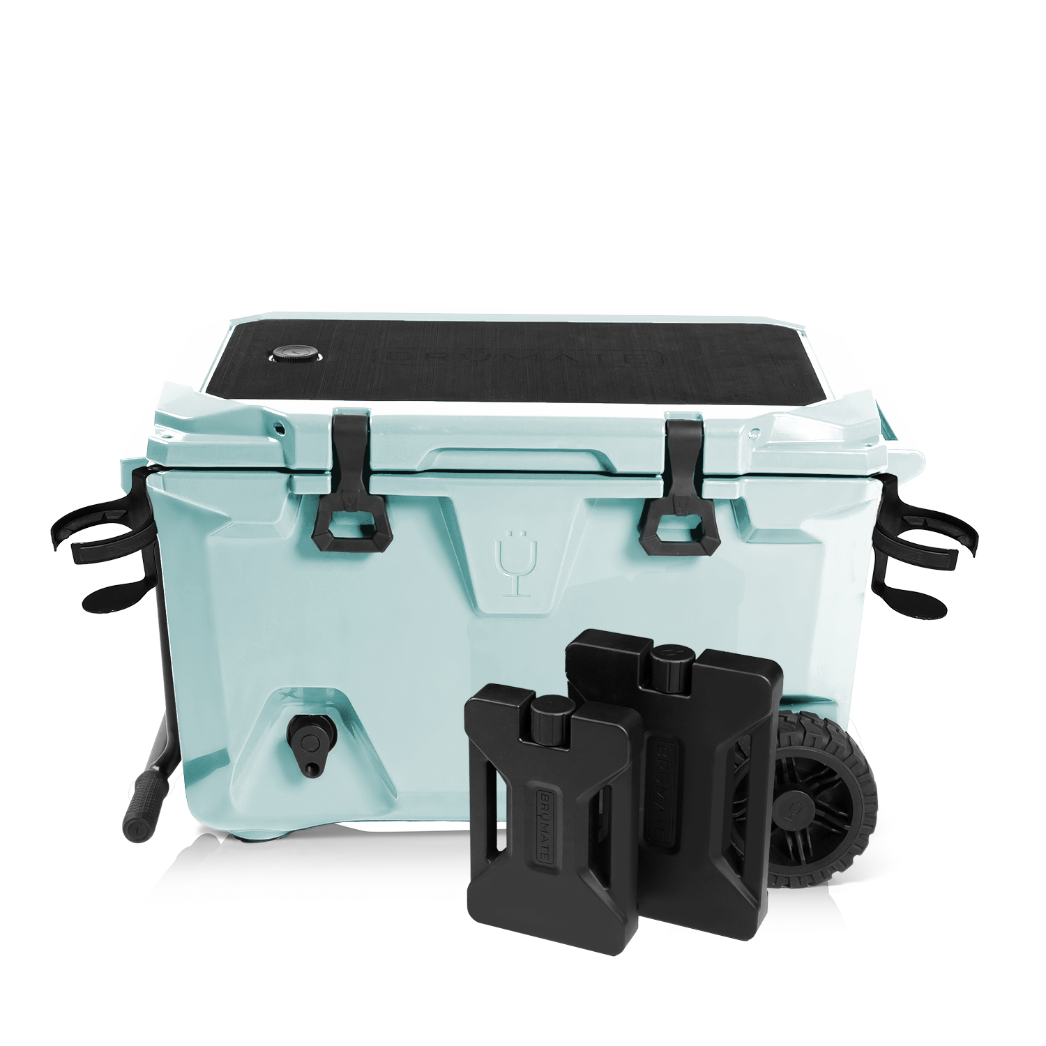 Br Tank 55-Quart Double Drink Holder Cooler Bundle