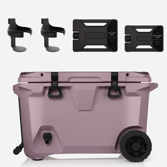 Br Tank 55-Quart Double Drink Holder Cooler Bundle