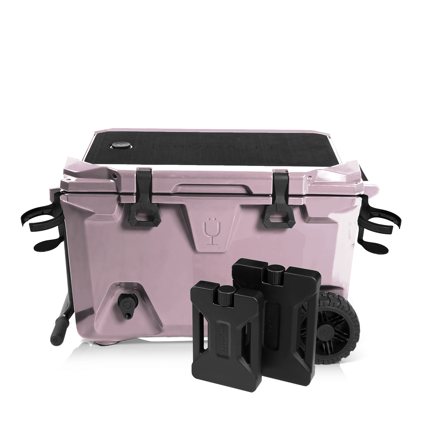 Br Tank 55-Quart Double Drink Holder Cooler Bundle