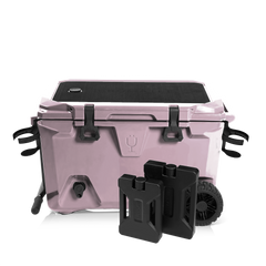 Br Tank 55-Quart Double Drink Holder Cooler Bundle