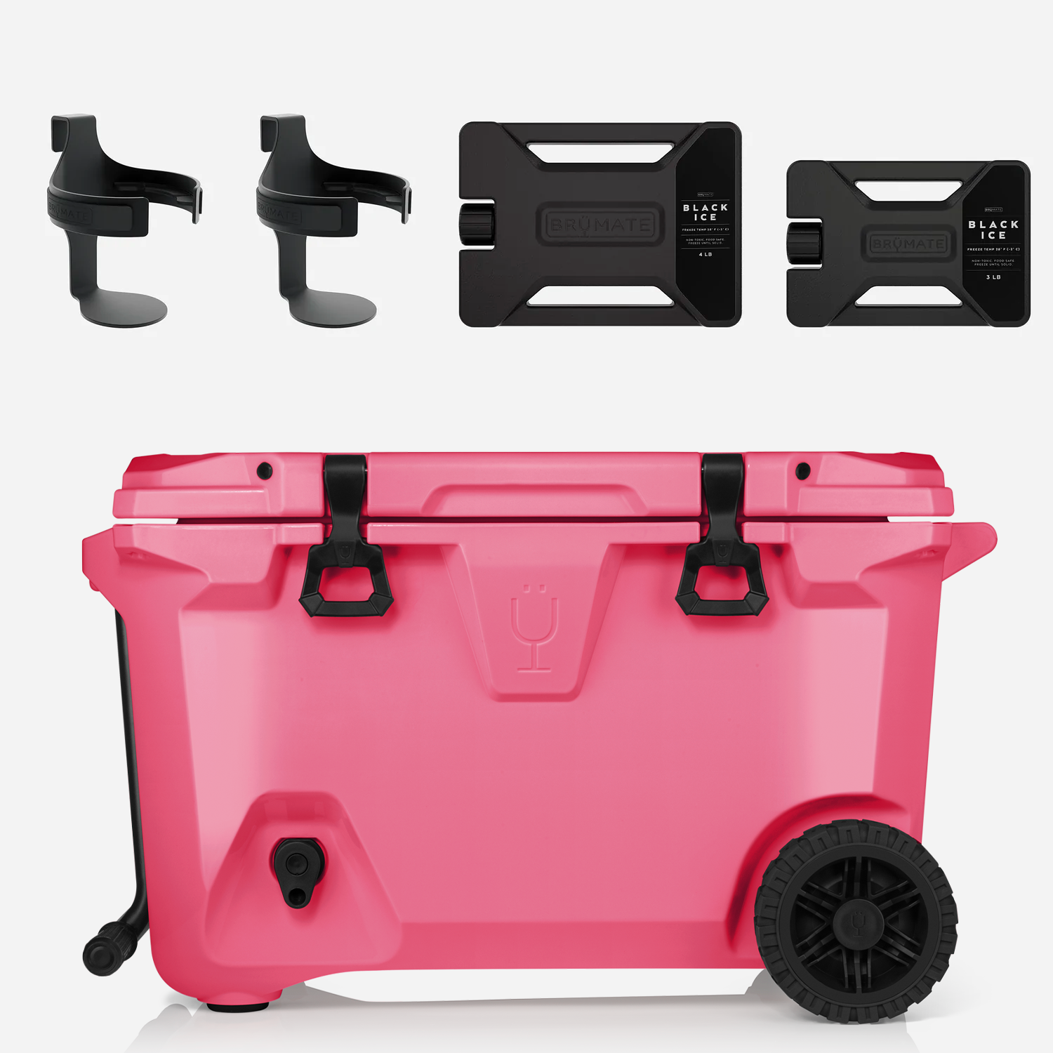 Br Tank 55-Quart Double Drink Holder Cooler Bundle