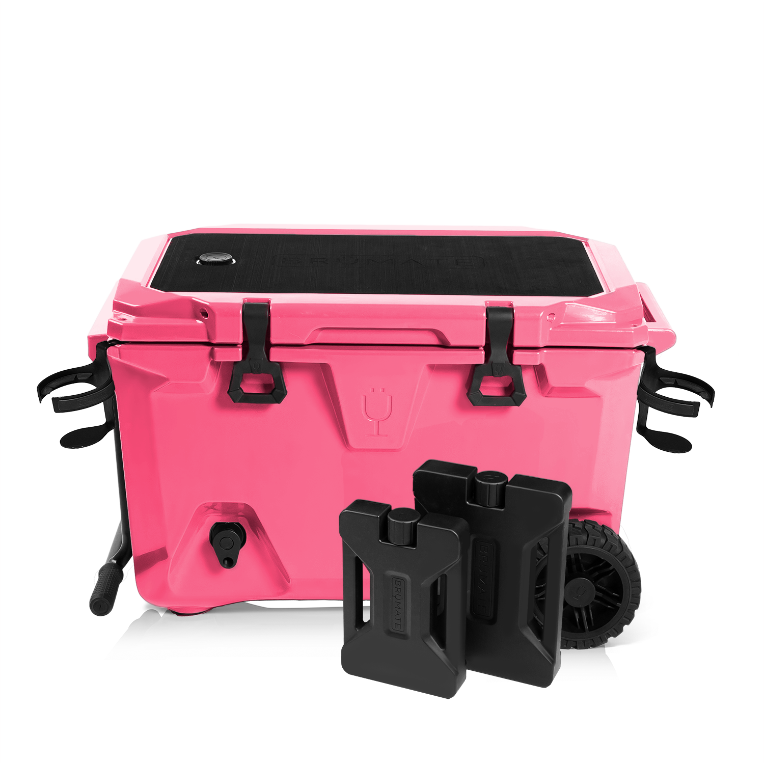 Br Tank 55-Quart Double Drink Holder Cooler Bundle