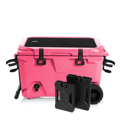 Br Tank 55-Quart Double Drink Holder Cooler Bundle