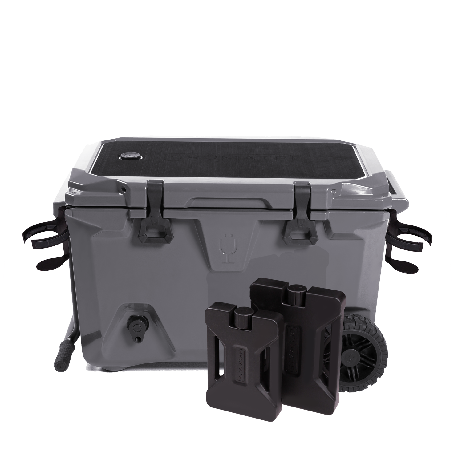 Br Tank 55-Quart Double Drink Holder Cooler Bundle