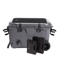 Br Tank 55-Quart Double Drink Holder Cooler Bundle