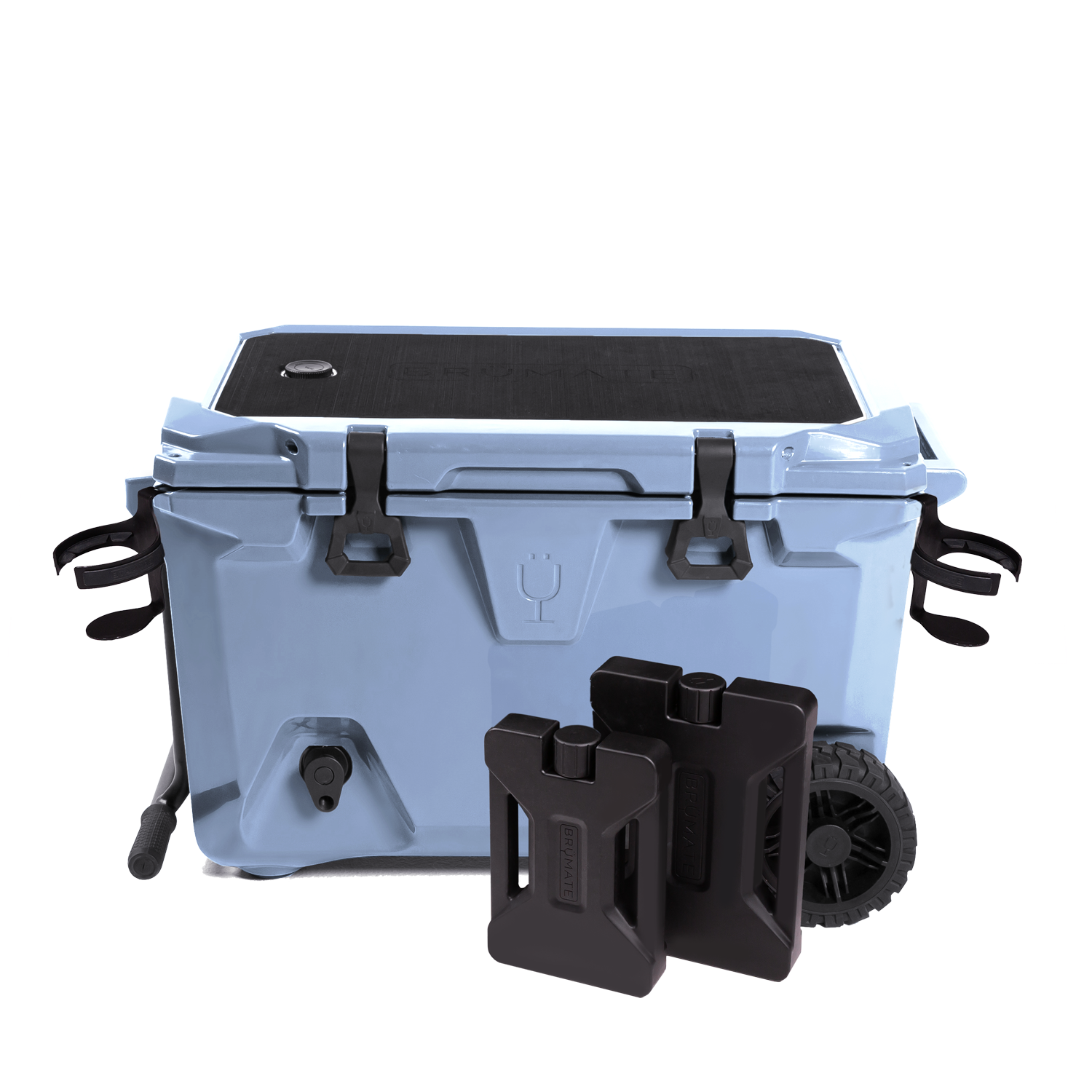 Br Tank 55-Quart Double Drink Holder Cooler Bundle