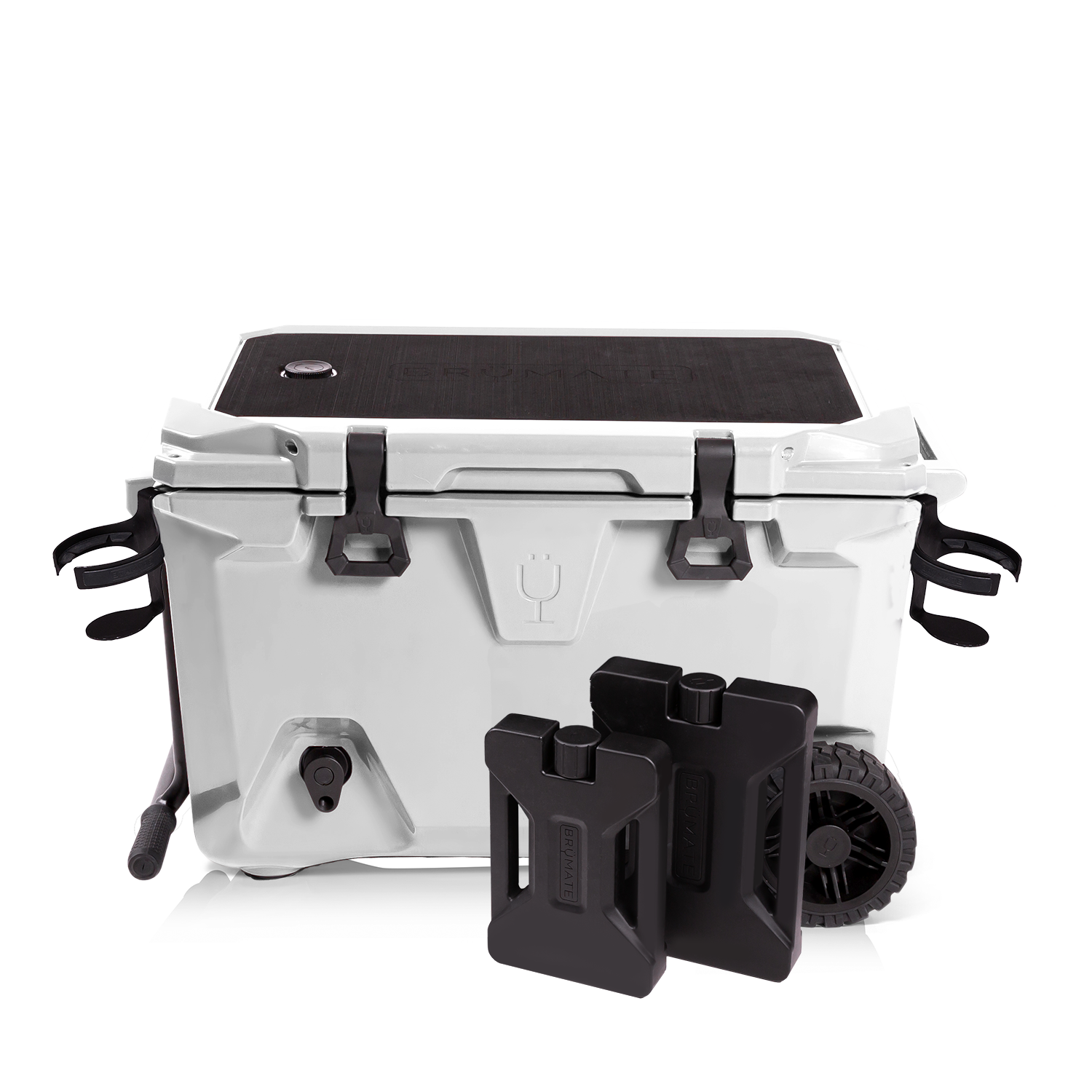 Br Tank 55-Quart Double Drink Holder Cooler Bundle