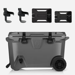 Br Tank 55-Quart Double Drink Holder Cooler Bundle
